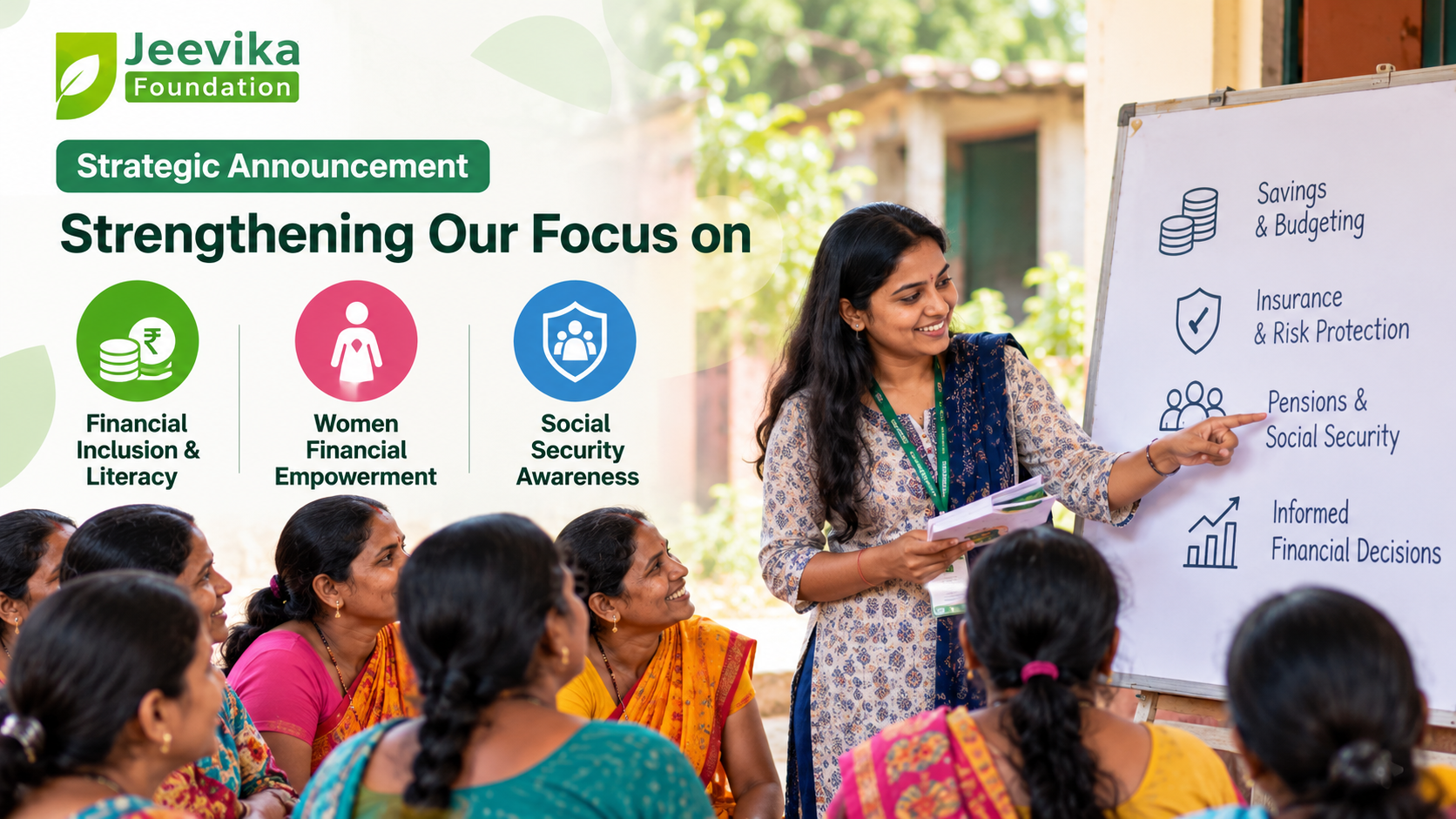 Jeevika Foundation financial literacy and women empowerment awareness session